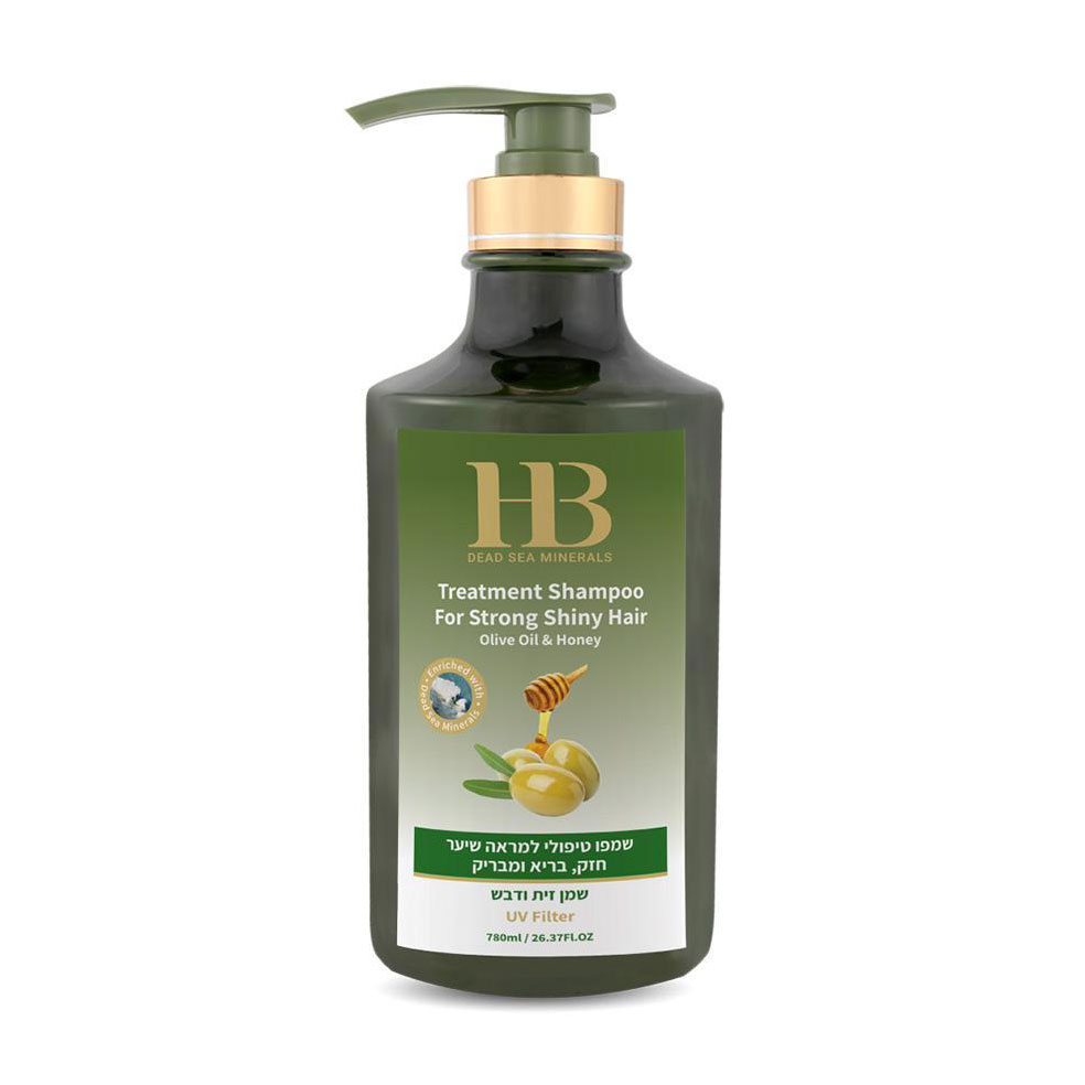 Зміцнювальний шампунь Health And Beauty Olive Oil &amp; Honey Shampoo для сухого та ламкого волосся, з додаванням оливкової олії та меду, 780 мл
