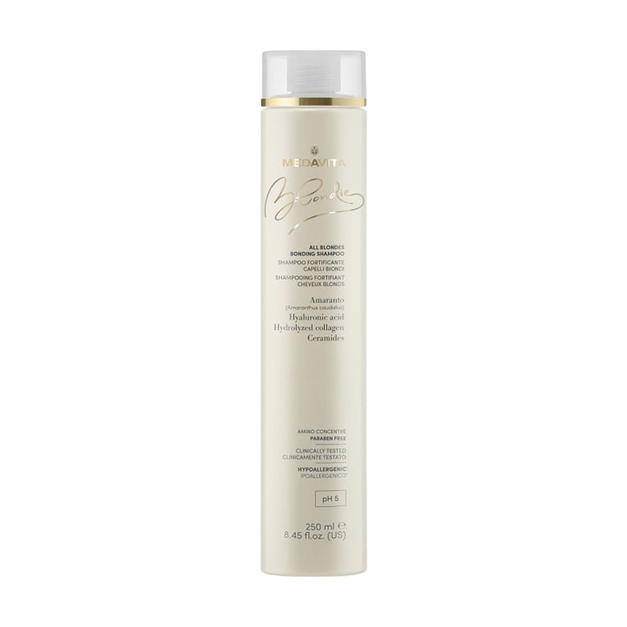 Зміцнювальний шампунь Medavita Blondie All Blondes Bonding Shampoo для світлого та фарбованого волосся, 250 мл